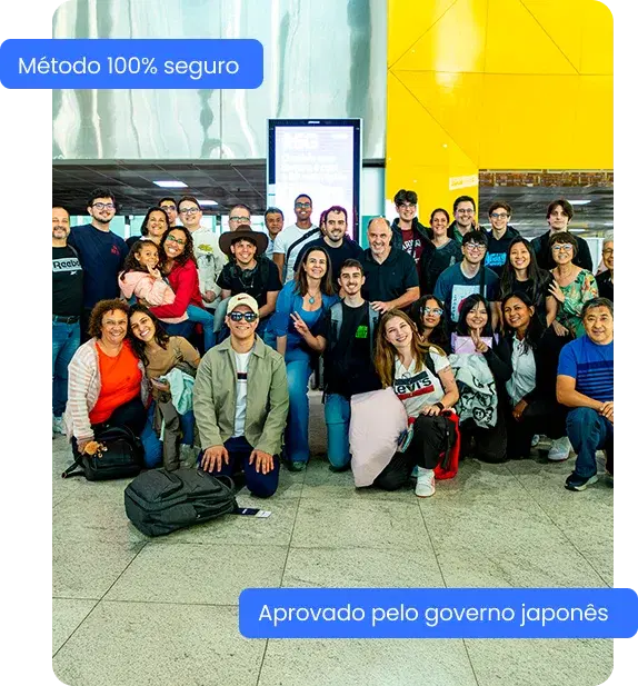 Intercambistas da Living Japan